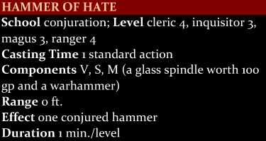Hammer of Hate